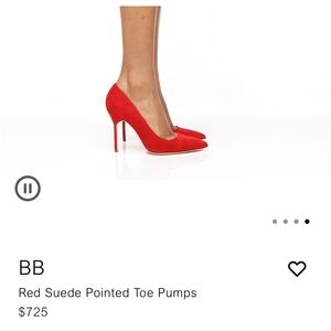 Beautiful red 👠👠Manolo Blahniks! ❤️